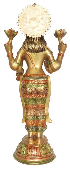 Brass Laxmi Ji Goddess Idol Statue