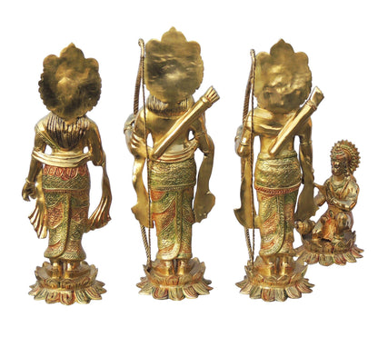 Brass Ramdarbar Idol Statue