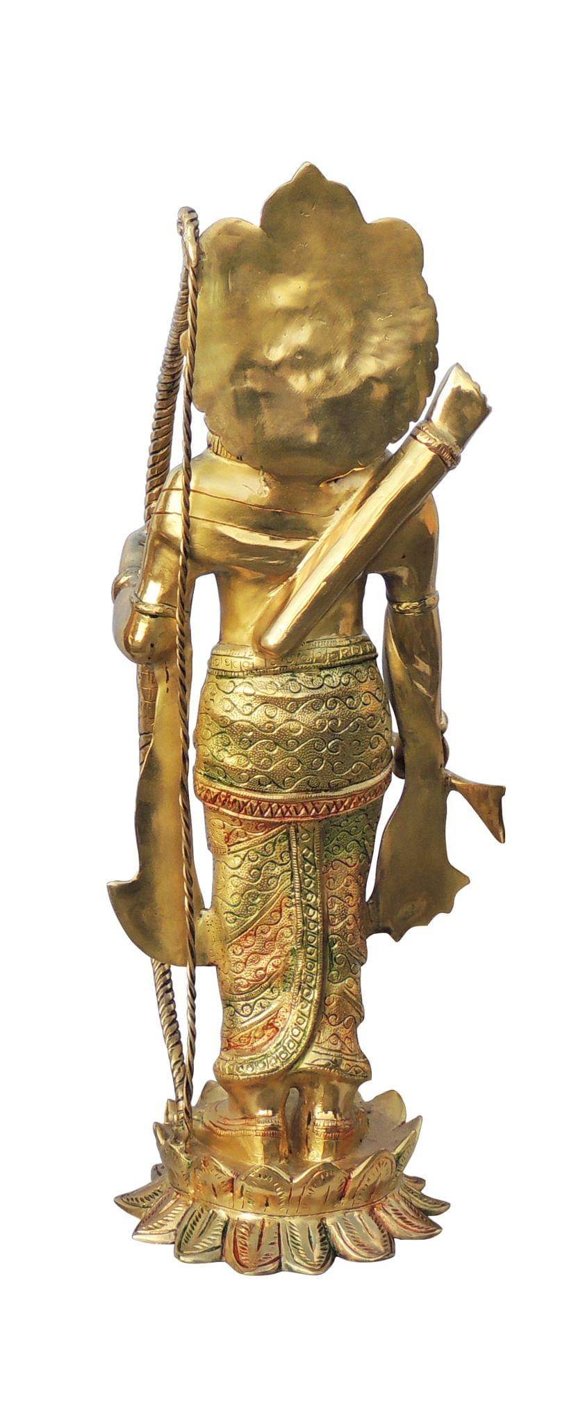 Brass Laxman Ji Idol Statue