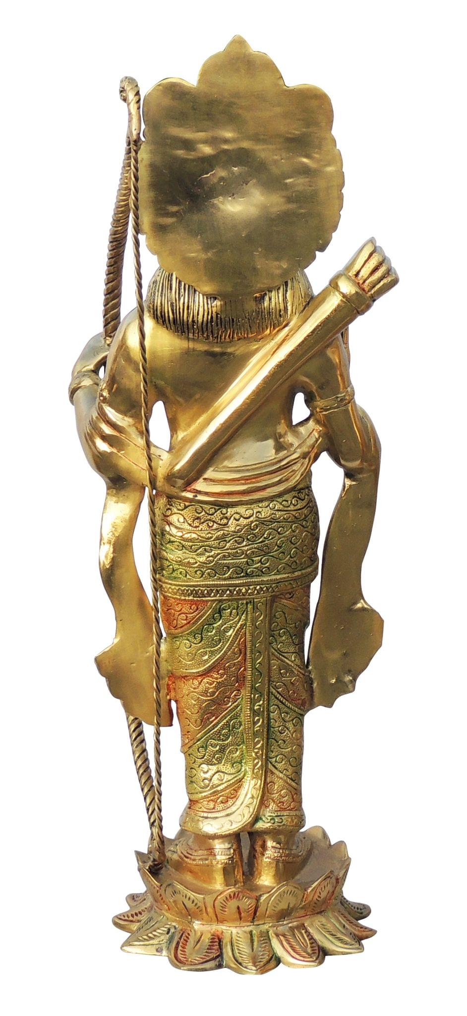 Brass Ram Ji Statue Idol