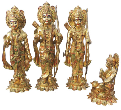 Brass Ramdarbar Idol Statue