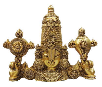 Brass Wall Hanging Tirupati Bala Ji Statue