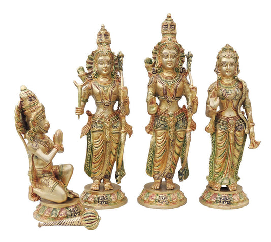 Brass Ramdarbar Idol Statue