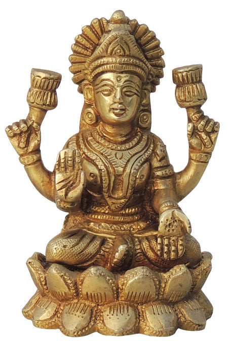 Goddess Brass Showpiece Laxmi idol