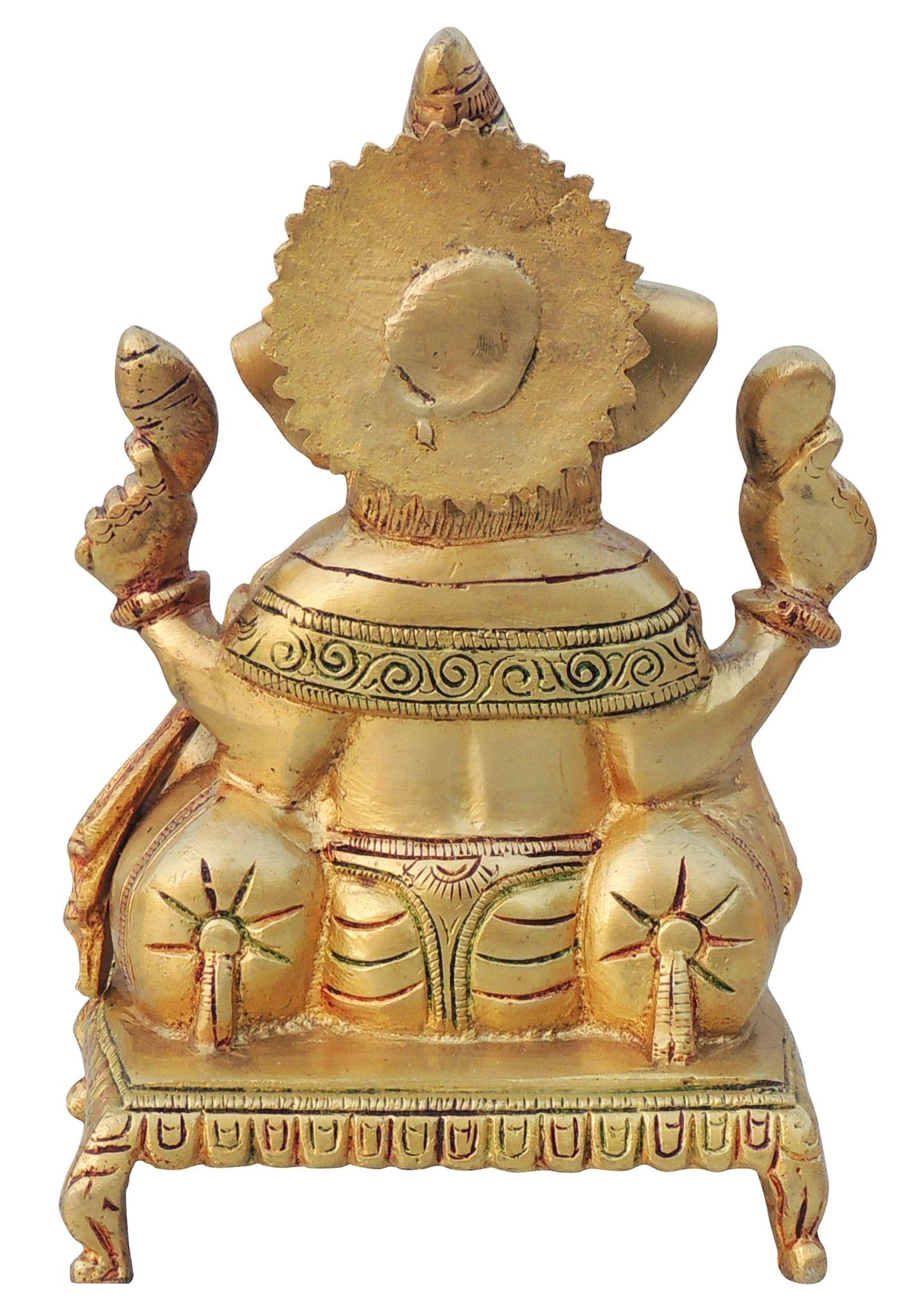 Brass Ganesh Ji God Idol Statue Kg