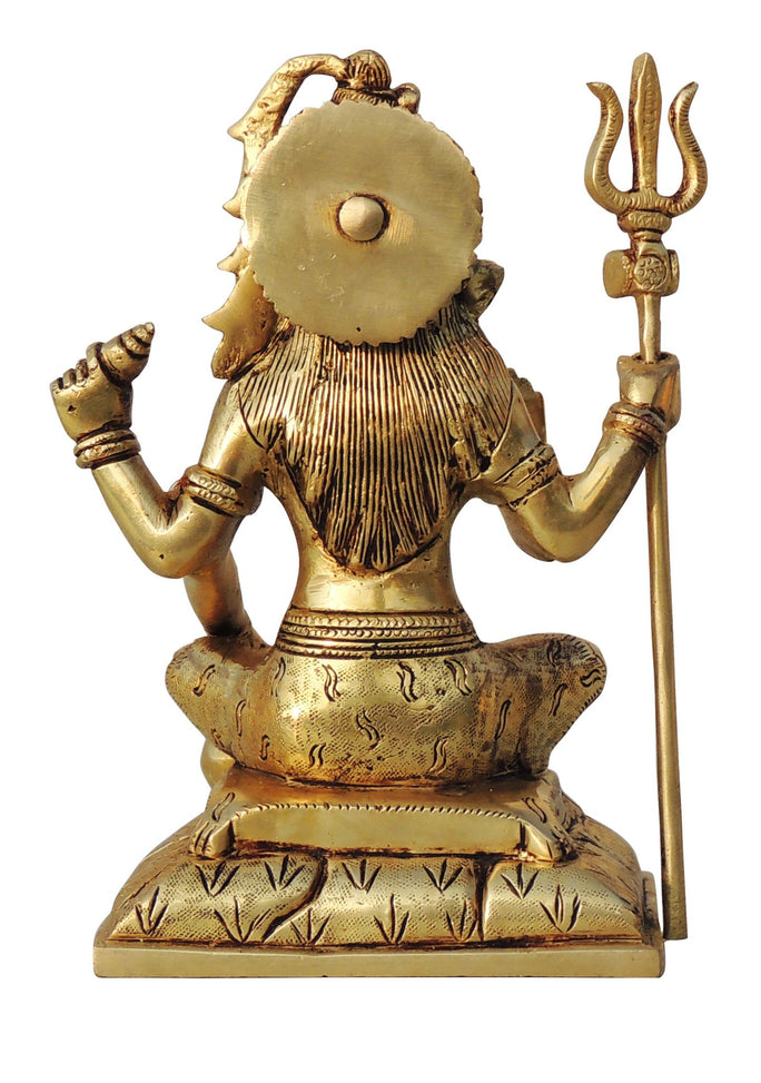 Brass Shiv Ji God Idol Statue