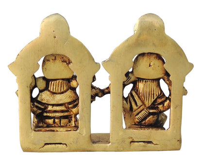 Brass Ganesh Laxmi Ji God Idol Statue