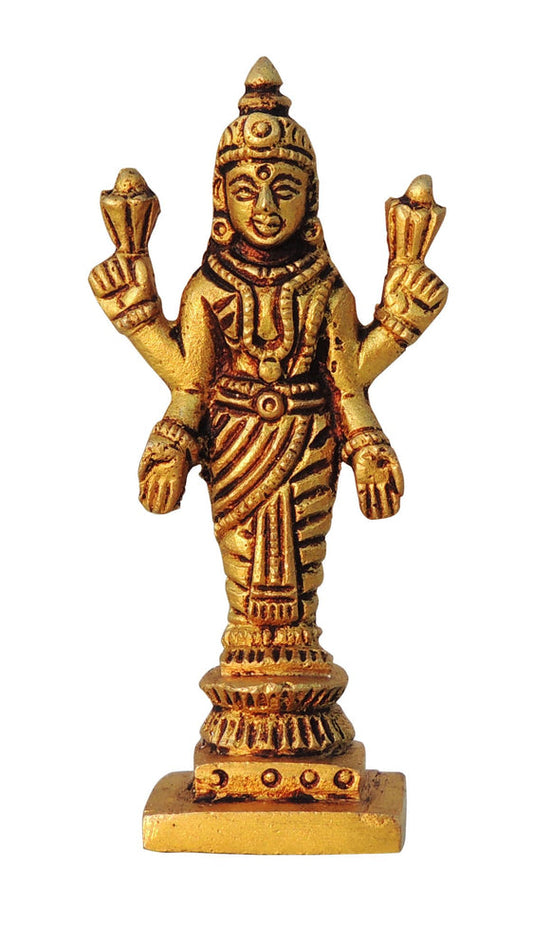 Brass Laxmi Ji Goddess Idol Statue