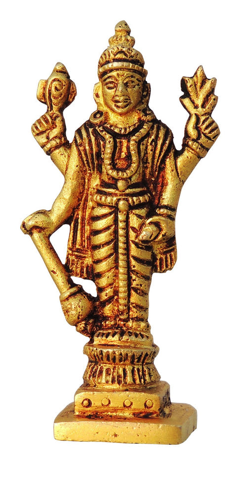 Brass Vishnu Ji Idol Statue