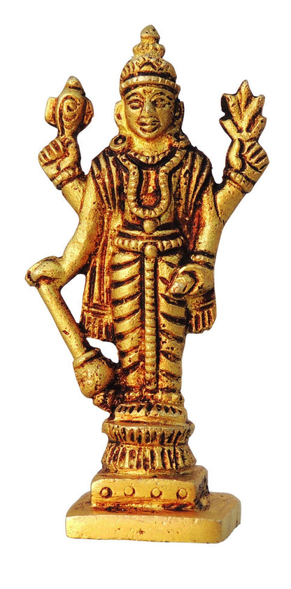 Brass Vishnu Ji Idol Statue