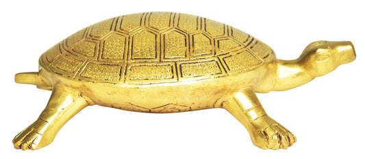 Brass Tortoise Statue