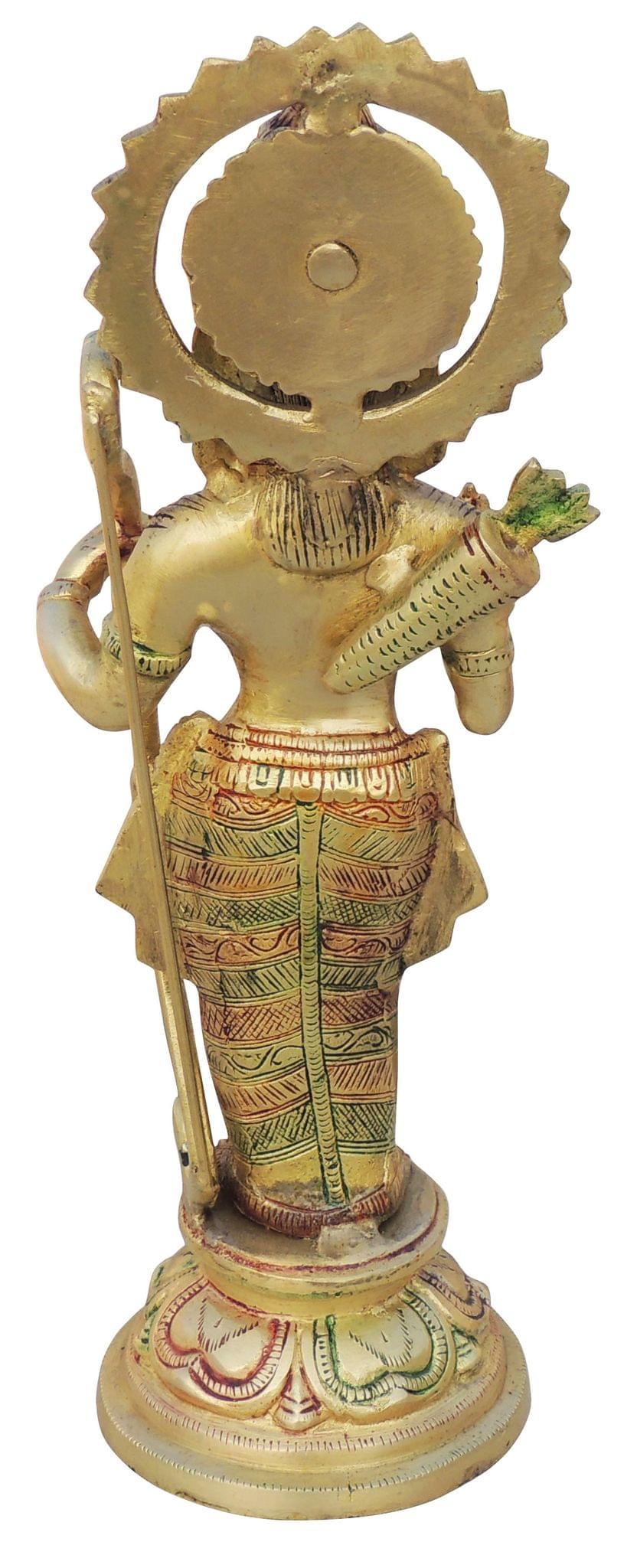 Brass Showpiece Ram Ji Statue Idol