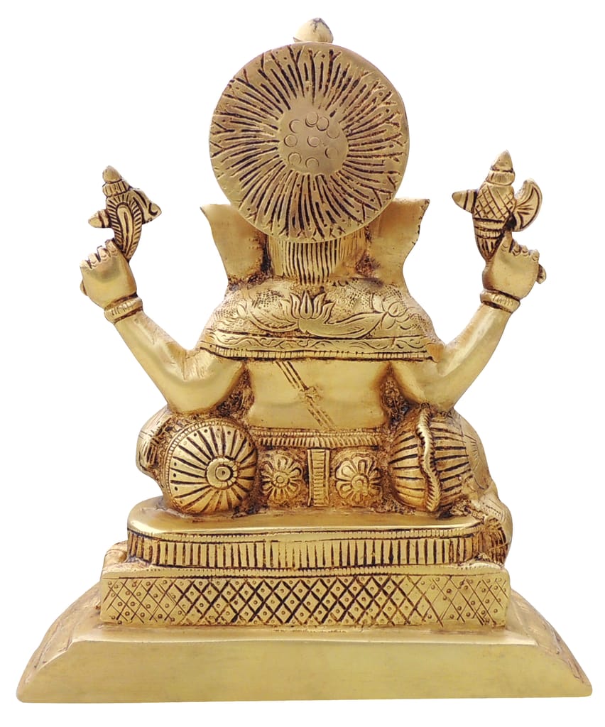 Brass Showpiece Ganesh Ji God Idol