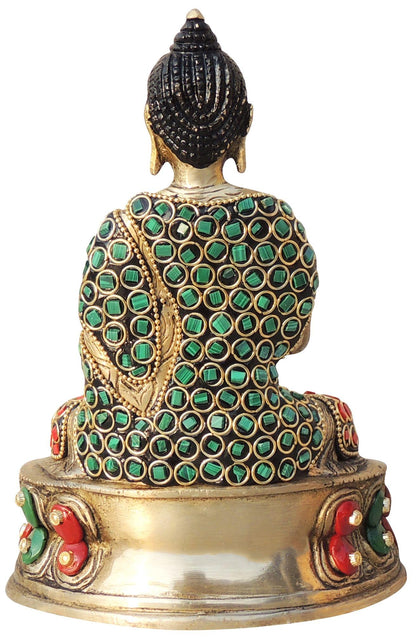 Brass Showpiece Buddha Ji God