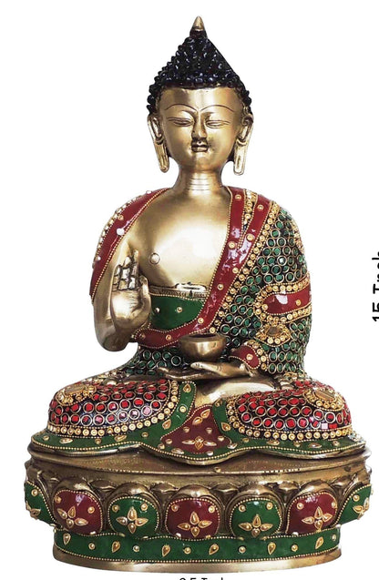 Brass Showpiece Buddha God