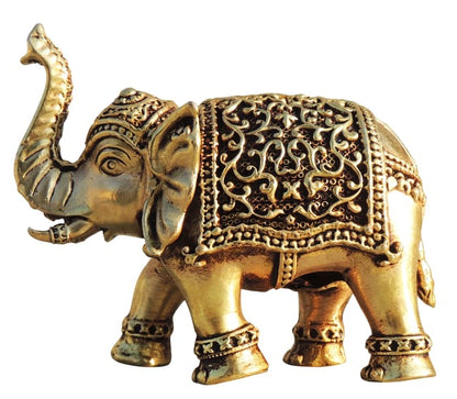 Brass Elephant Statue