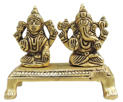 Brass Lamxi Ganesh Base