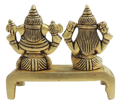 Brass Lamxi Ganesh Base