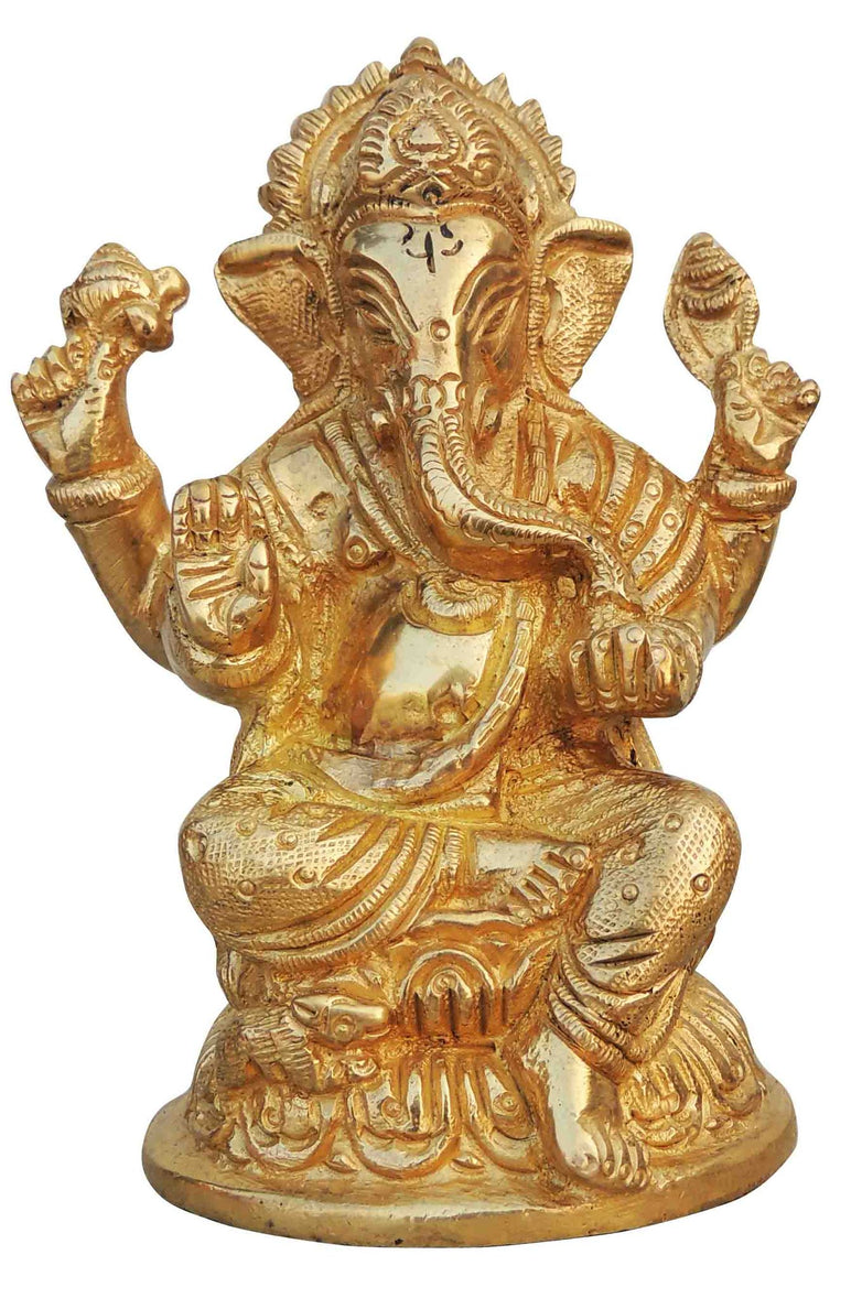 Brass Ganesh Ji Statue