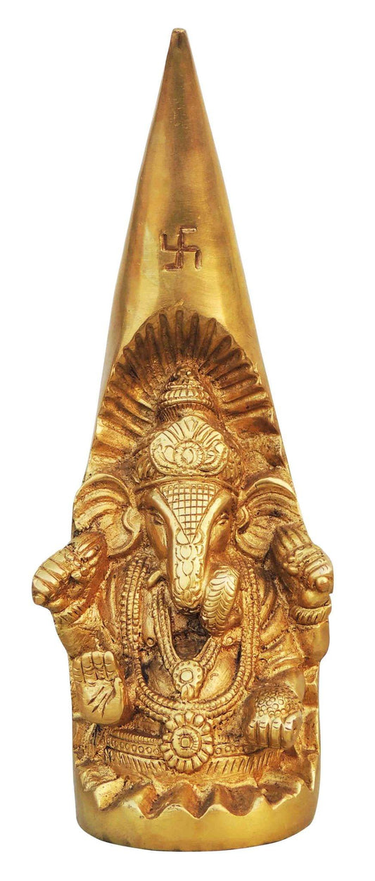 Brass Teeth Ganesh Dant Ganesh God Statue