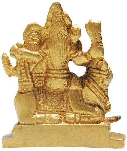 Brass Shiv Parivaar Small Idol Statue