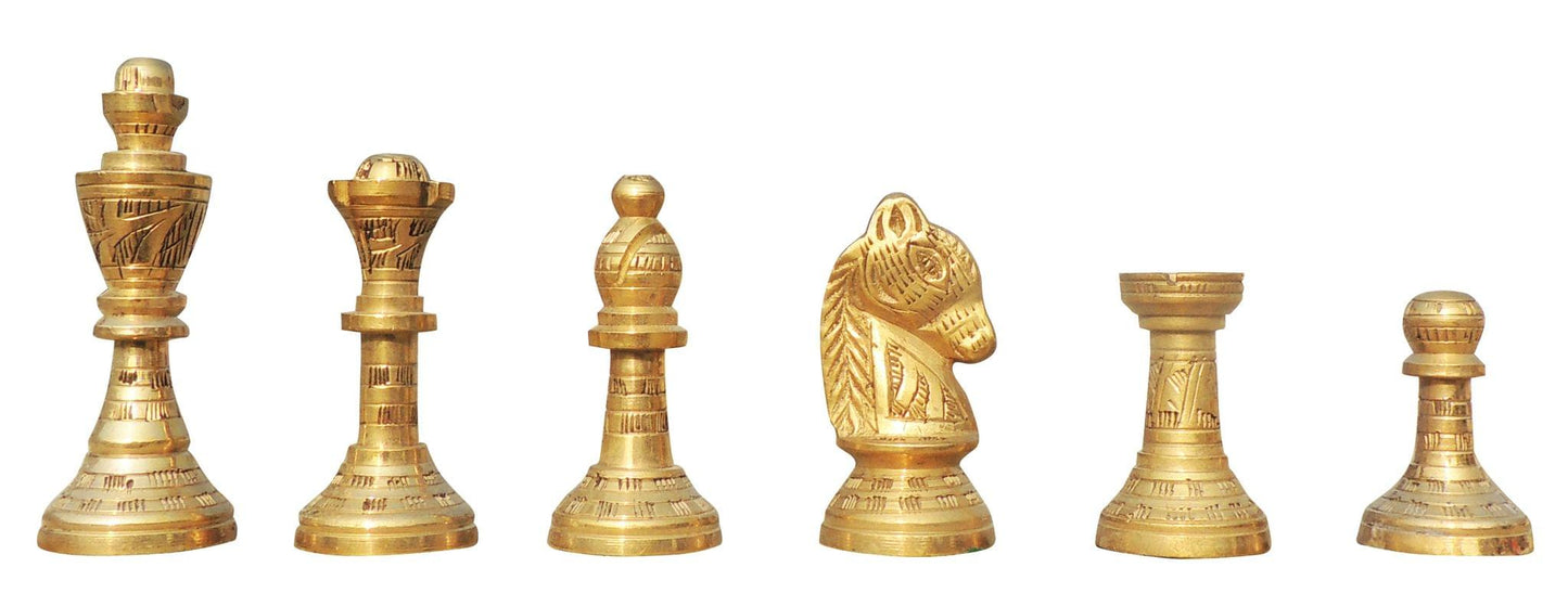 Brass Chess Set