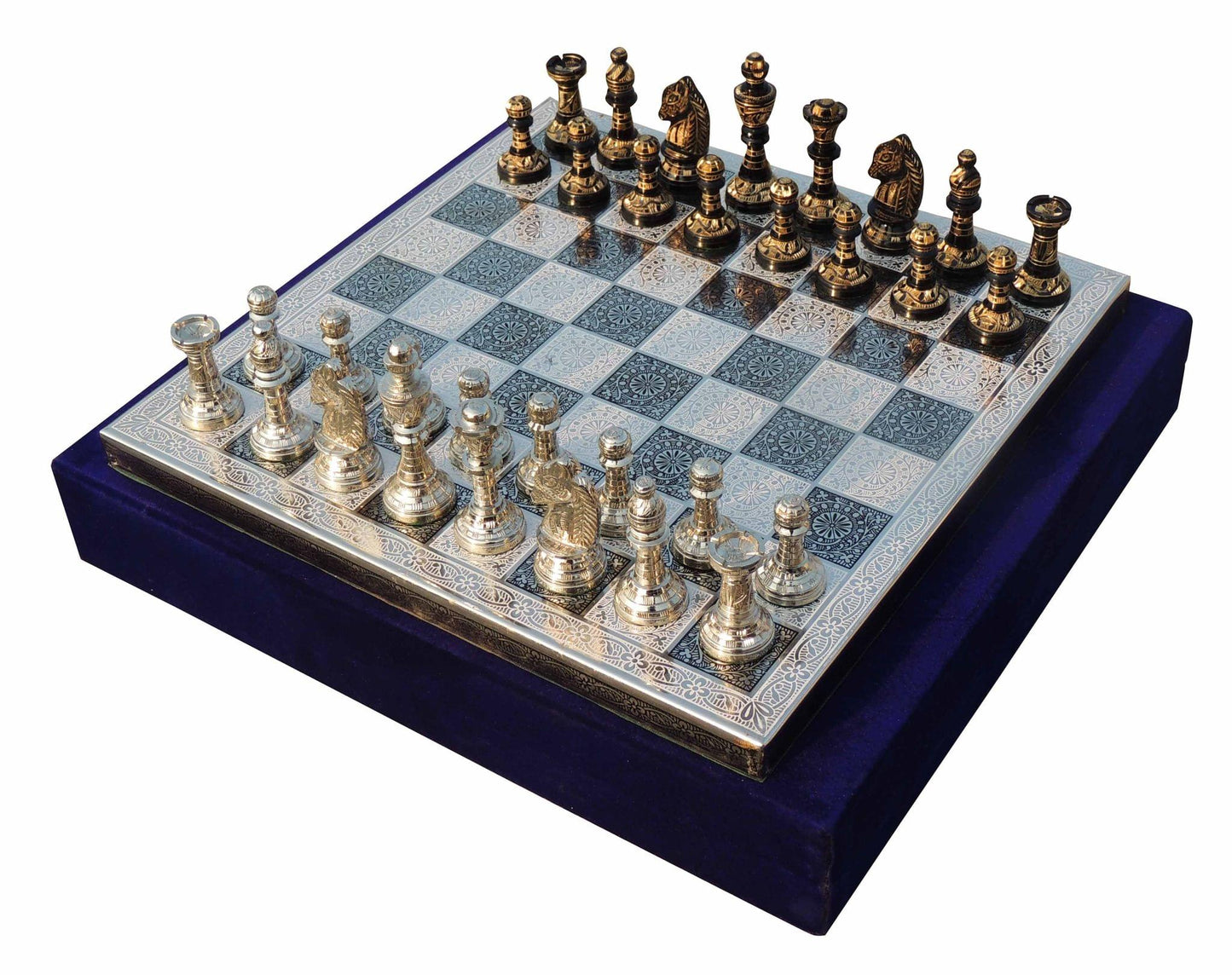 Brass Chess Set