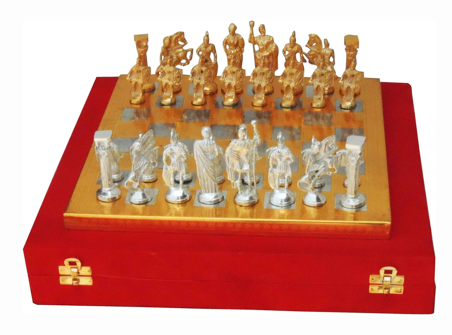 Brass Chess Gold Silver