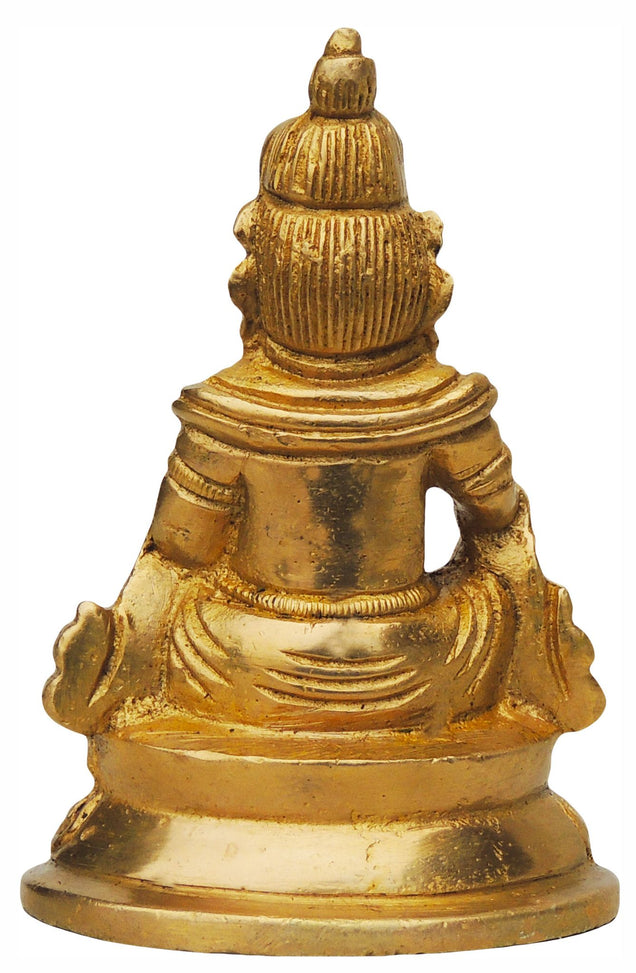 Brass Kuber Ji God Statue