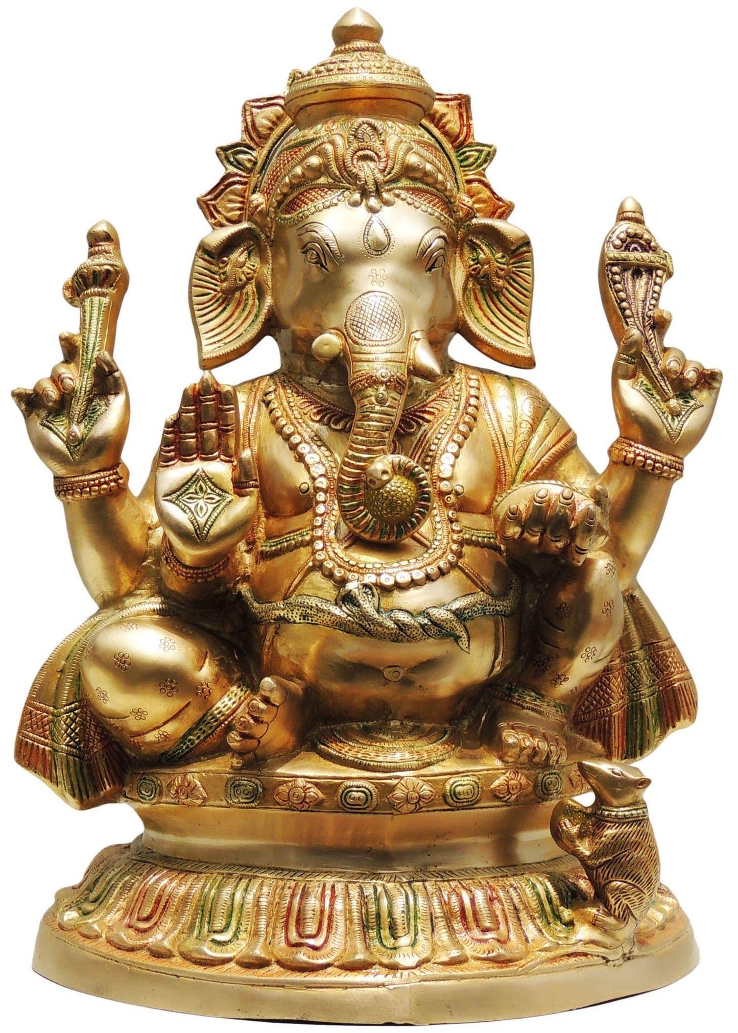 Brass Ganesh Ji Statue