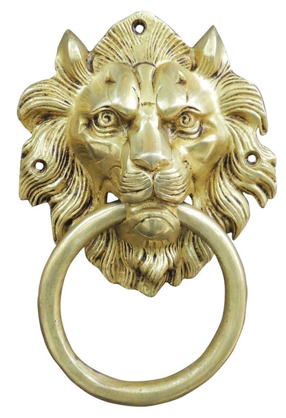 Brass Lion Door Knocker