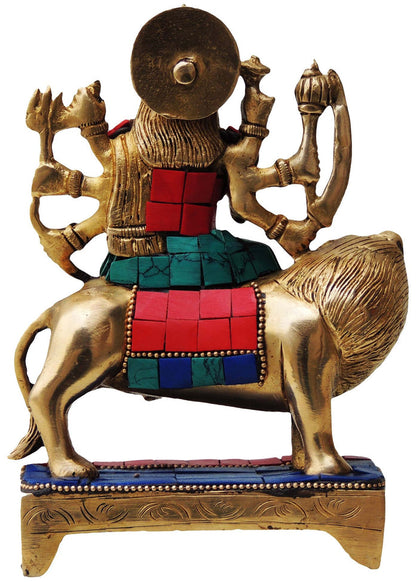 Brass Goddess Durga Superfine Idol