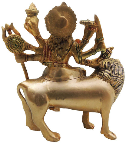 Brass Goddess Durga Superfine Idol