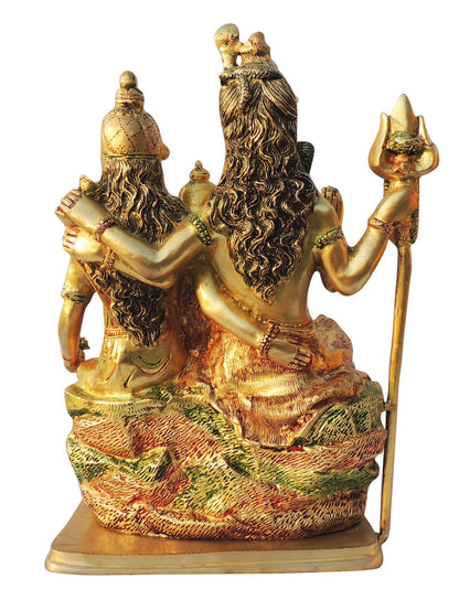 Brass Shiv Parivar Statue | Shiv Family Murti