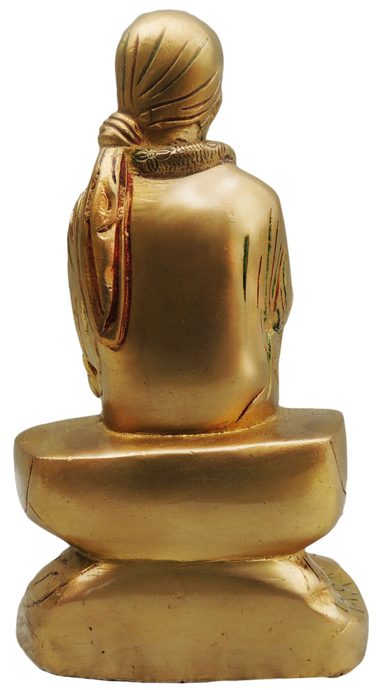 Brass Sai Baba Statue