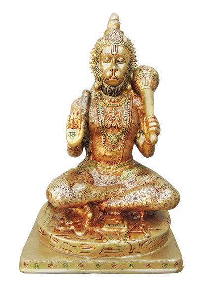 Brass Hanuman Ji Statue