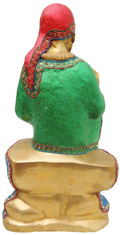 Brass Sai Baba Statue