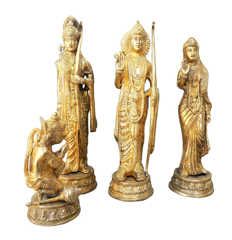 Brass Ramdarbar Statue