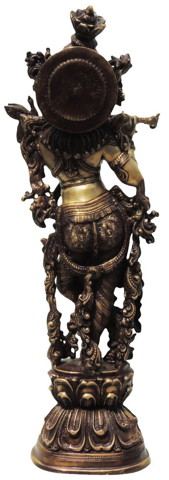 Brass Krishna Antique