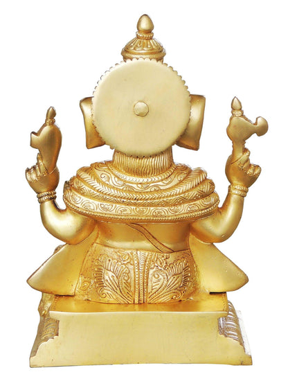 Brass Ganesh Ji Big Statue