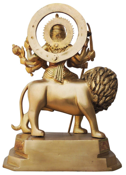 Brass Durga Ji Goddess Idol Statue