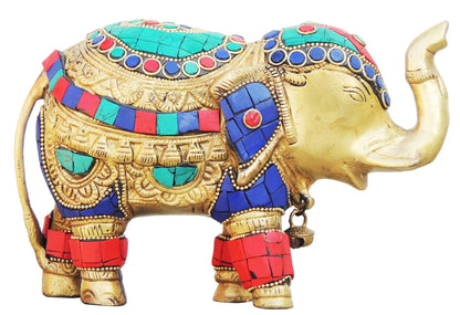 Brass Elephant Statue