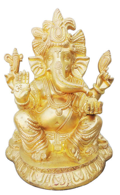 Brass Ganesh Ji Statue