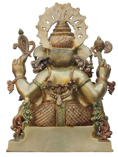 Brass Ganesh Ji Statue