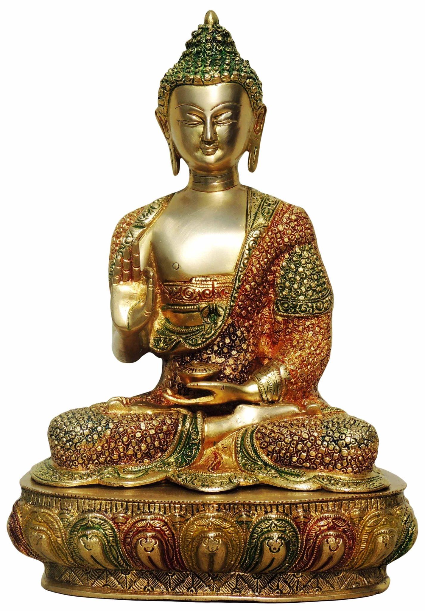 Brass Buddha Big Statue