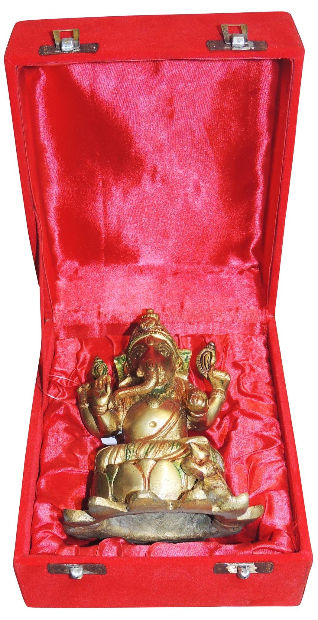 Brass Ganesh Ji Statue