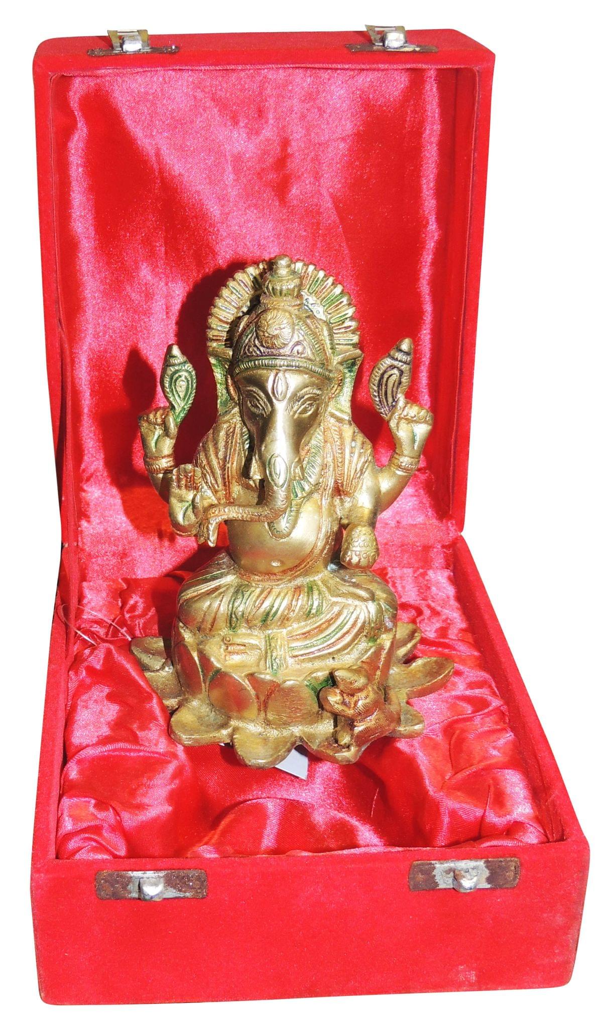 Brass Ganesh Ji Statue