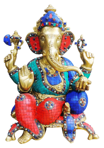 Brass Ganesh Ji Statue