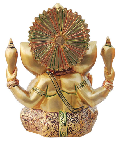 Brass Ganesh Ji Statue