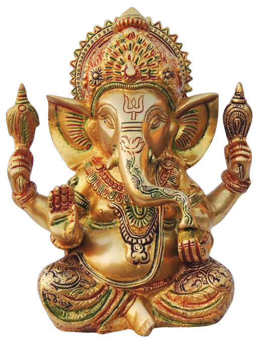 Brass Ganesh Ji Statue